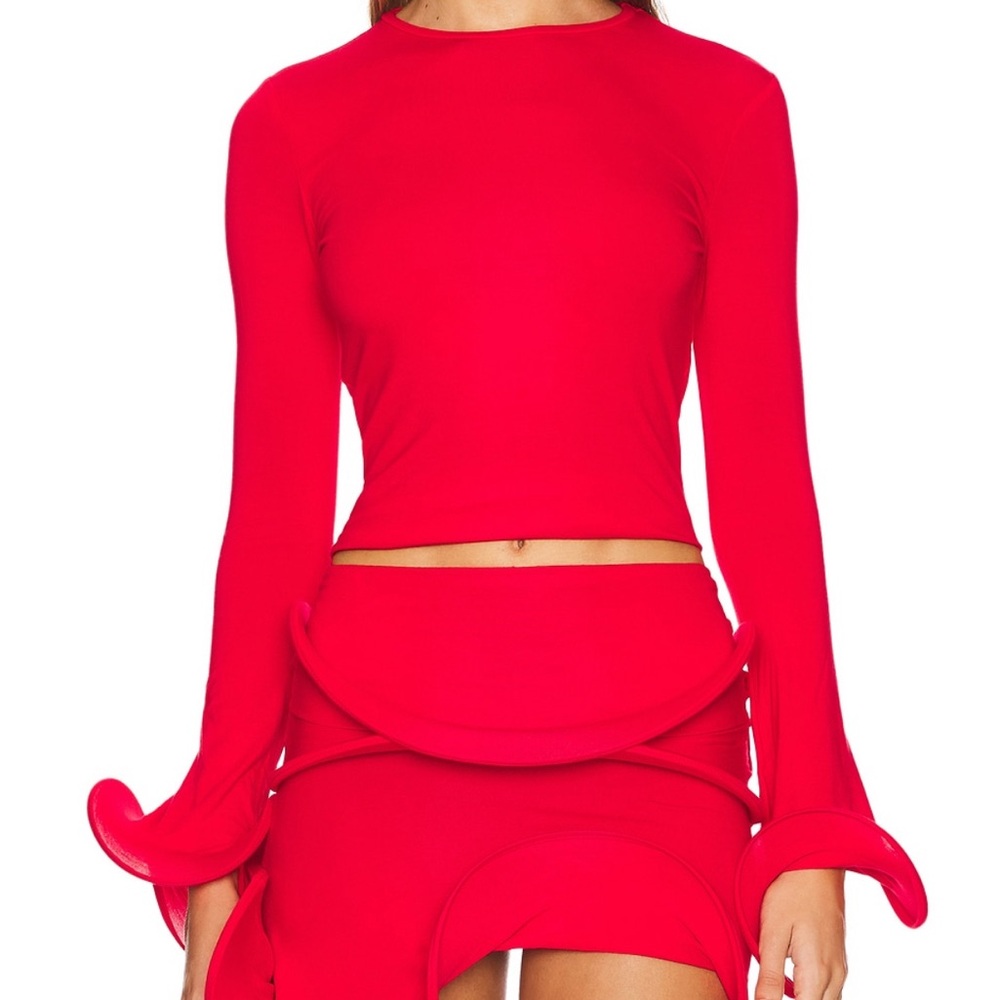 Red Sid Neigum Red Wave Top
